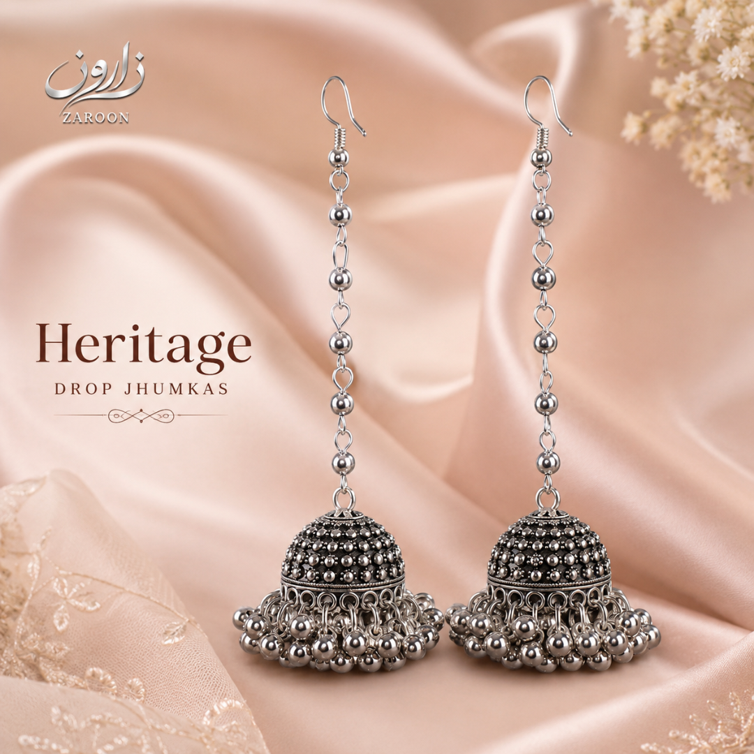 Heritage Drop Jhumka