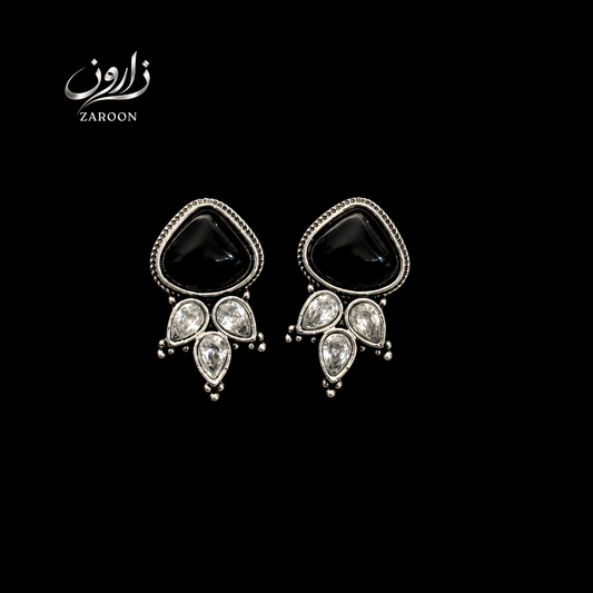 Zephyre Crystal Stud Earrings
